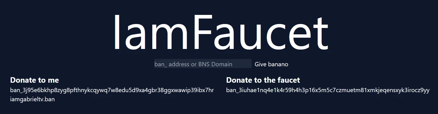 IamFaucet image